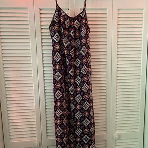 NWOT Shop The Trends Boho Print Maxi Dress